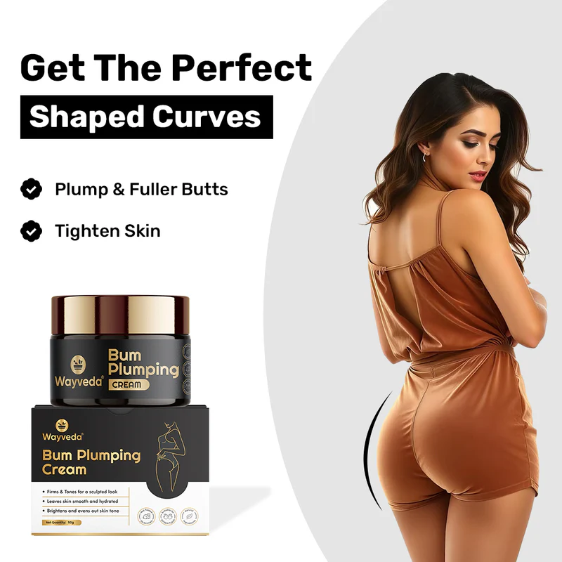 Wayveda Bum Plumping Cream - 50g