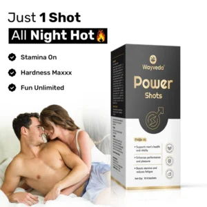 Wayveda Power Shots - Stamina & Performance Booster For Men